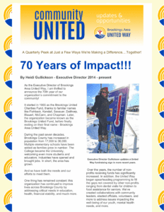 Spring 2025 Newsletter Front