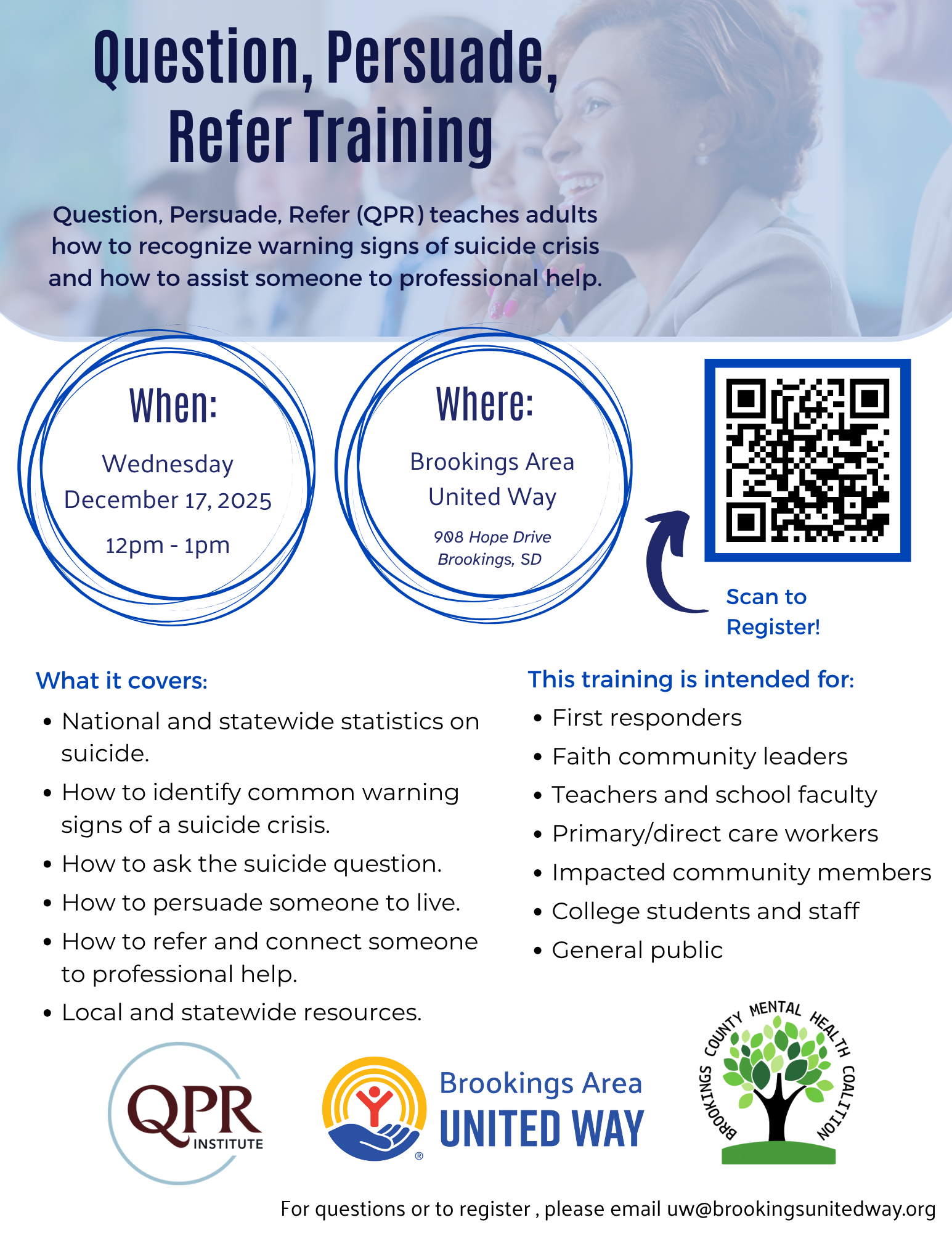 QPR - BCMHC Speaker Meeting 12.17.25 QPR - BCMHC Speaker Meeting 12.17.25